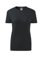 Klasické nové tričko ebony gray