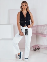 Dámska krátka džínsová vesta JEANSPICE tmavomodrá FashionStreet TY4795