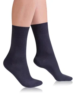 Dámske termolitové ponožky BAMBUS THERMOLITE SOCKS - BELLINDA - tmavomodré