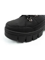 Lee Cooper dámske zimné športové topánky zimné trekkingové zateplené čierne vysoké dámske