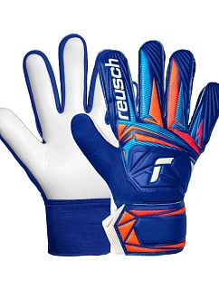 Reusch Attrakt Starter Solid Junior Brankárske rukavice Blue 5672514 4126