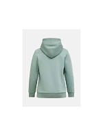 Detská mikina PEAK PERFORMANCE Jr Original Small Logo Hood, zelená farba Detská mikina PEAK PERFORMANCE Jr Original Small Logo Hood, zelená farba