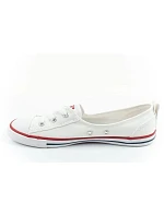 Dámske športové topánky Converse Chuck Taylor All Star Ballet Lace – biele balerínky Dámske športové topánky Converse Chuck Taylor All Star Ballet Lace – biele balerínky