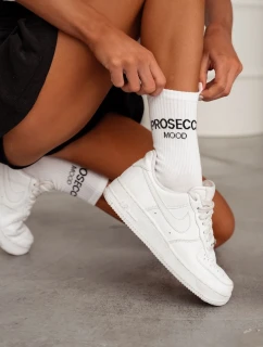 Skarpetki Damskie PROSECCO MOOD Białe