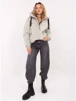 Bunda D50022X44560A1NO svetlo šedá