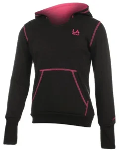 LA Gear dievčenské mikina Black - Čierna / 9-10 rokov - LA Gear