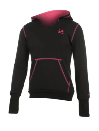 LA Gear dievčenské mikina Black - Čierna / 9-10 rokov - LA Gear
