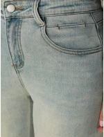 FashionStreet dámske svetlomodré nohavice mom fit UY2858