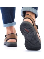 Rieker M 26156-25 RKR447B Sandále na suchý zips Rieker M 26156-25 RKR447B Sandále na suchý zips