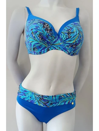 Dámske dvojdielne plavky S940E20 Modrá - SELF