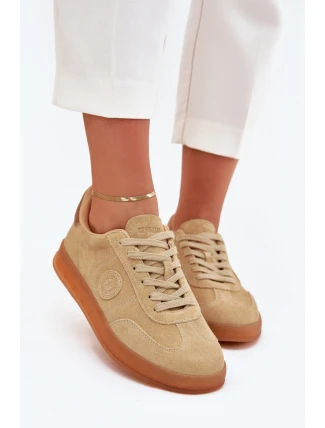 Dámska športová obuv RR274849 Beige with brown - Big Star