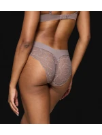 Dámske nohavičky Body Make-Up Illusion Lace Highleg Tai - GRAY - sivá 3091 - TRIUMPH