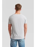 Fruit of the Loom Iconic 150 V-Neck T Tričko s výstrihom do V 16.1442 biele