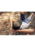 Atlantis Headwear Bryce 6-panelová truckerová čiapka 33.0102 khaki/čierna Atlantis Headwear Bryce 6-panelová truckerová čiapka 33.0102 khaki/čierna