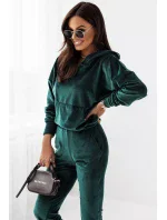 Dámska tepláková súprava Bibi D8 tmavo zelená - IVON Dámska tepláková súprava Bibi D8 tmavo zelená - IVON