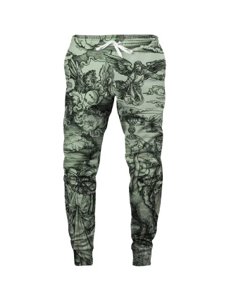 Unisex tepláky SWPN-PC AFD437 Zelené s potlačou - Aloha From Deer Unisex tepláky SWPN-PC AFD437 Zelené s potlačou - Aloha From Deer