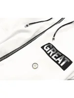 Tenký asymetrický dámsky prehoz cez oblečenie v smotanovej farbe (B8117-26) Tenký asymetrický dámsky prehoz cez oblečenie v smotanovej farbe (B8117-26)