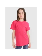 Dievčenské jednofarebné tričko 4F 4FJWSS25TTSHF2177-55S