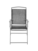 SET ZÁHRADNÉHO NÁBYTKU STÔL 4 STOLIČKY A SLNEČNÍK SIVÝ SET ZÁHRADNÉHO NÁBYTKU STÔL 4 STOLIČKY A SLNEČNÍK SIVÝ