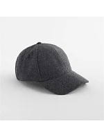 Beechfield B 619 6-panelová čiapka s kšiltom „Wool Blend“ 53.0619 antracitová Beechfield B 619 6-panelová čiapka s kšiltom „Wool Blend“ 53.0619 antracitová