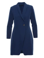 S217 Blejzrové šaty - tmavo modré