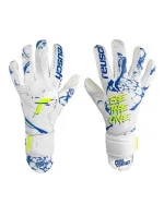 Pánske brankárske rukavice M 5370200-1089 bielo-modré - Reusch Pánske brankárske rukavice M 5370200-1089 bielo-modré - Reusch