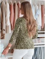 Dámska bunda do pása MARABELL zelená FashionStreet PY0129 Dámska bunda do pása MARABELL zelená FashionStreet PY0129