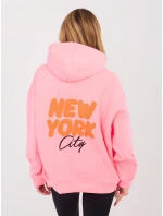 Mikina MJ BL H2587.82 fluo pink Mikina MJ BL H2587.82 fluo pink
