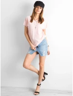 Tričko RV TS 4662.86 svetlo ružová