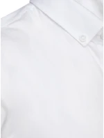 Pánska elegantná biela košeľa FashionStreet DX2643 Pánska elegantná biela košeľa FashionStreet DX2643