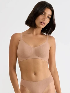 sloggi ZERO Feel Pure Soft podprsenka - BROWN - SLOGGI BROWN - SLOGGI