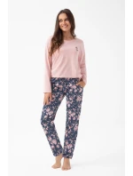 Dámske pyžamo Luna 318 long/r 3XL Z25/26 Dámske pyžamo Luna 318 long/r 3XL Z25/26