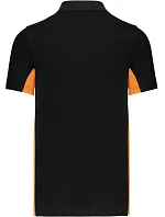 Kariban K 232 Dvojfarebné polo tričko s piké vzorom „Flag“ 20.K232 čierne/oranžové Kariban K 232 Dvojfarebné polo tričko s piké vzorom „Flag“ 20.K232 čierne/oranžové