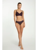 Nohavičky Simple Brasil tmavo fialové - Julimex