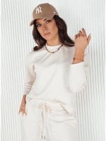 Dámska mikina LURION ecru FashionStreet BY1265