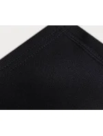 Čierne dámske legíny s ozdobnými švami (54460) Čierne dámske legíny s ozdobnými švami (54460)