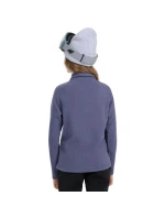 Dievčenská fleecová mikina 4F F060 tmavomodrá 4FJWAW25UFLEF060 31S