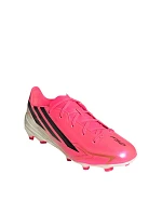 Detské kopačky adidas F50 Hyperfast League FG pink HQ5161