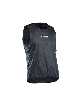 Cyklistická vesta NORTHWAVE Shield Vest, čierna Cyklistická vesta NORTHWAVE Shield Vest, čierna