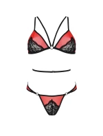 Passion Peonia set farba:červená