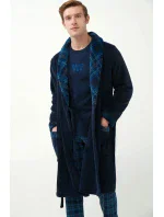 Vamp - Pánsky župan so štýlovou klopou 21629 - Vamp