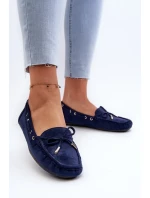 Dámske semišové mokasíny Navy Blue Si Passione Dámske semišové mokasíny Navy Blue Si Passione
