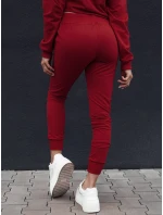 Dámske tepláky FITS burgundy FashionStreet UY2304