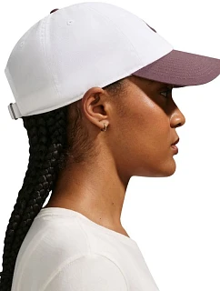 Baseballová čiapka Nike Club bielo-fialová FB5368 104