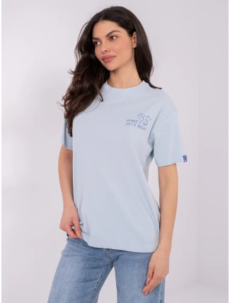 Tričko D12022M02842A svetlo modré