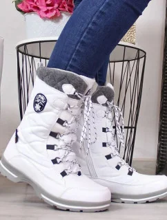 Dámske snežnice SN08/23 AM516B White - American Club