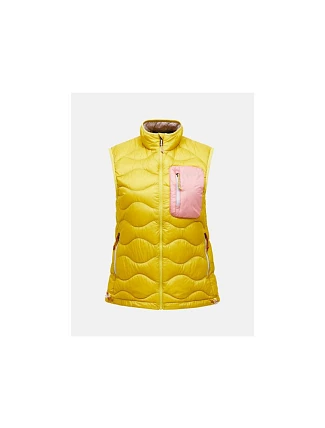 Dámska vesta PEAK PERFORMANCE W Helium Utility Down Vest, žltá Dámska vesta PEAK PERFORMANCE W Helium Utility Down Vest, žltá
