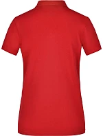 Daiber JN 969 Dámske piqué polo „Plain“ 02.0969 červená/červená/biela Daiber JN 969 Dámske piqué polo „Plain“ 02.0969 červená/červená/biela