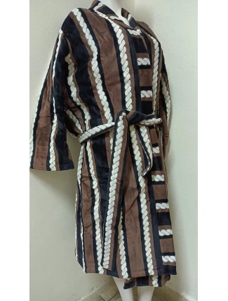 VÝPREDAJ - Pánsky froté župan 1201 Dallas brown - Vestis VÝPREDAJ - Pánsky froté župan 1201 Dallas brown - Vestis