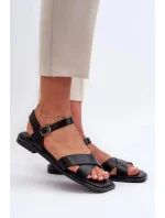 Dámske sandále KV27-003 Black - S.Barski Dámske sandále KV27-003 Black - S.Barski